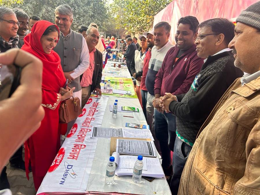  गांव बाघनकी और सोहना शहर में लोगों ने उठाया विकसित भारत संकल्प यात्रा का लाभ