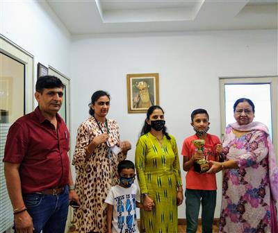 Himanshu Dhiman Brings Laurels to Gian Jyoti Global School, Mohali