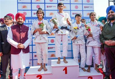 CM CHANNI INAUGURATES SUB-JUNIOR AND CADET JUDO NATIONAL CHAMPIONSHIP AT CU GHARUAN