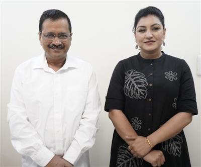 अनमोल गगन मान ने दिल्ली में अरविंद केजरीवाल से मुलाकात कर पंजाब के मुद्दों पर चर्चा की