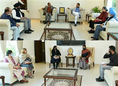 सोनी द्वारा स्वास्थ्य विभाग के कर्मचारियों की माँगों के निपटारे के लिए की गई अहम मीटिंग
