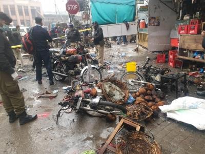 लाहौर के व्यस्त बाजार में विस्फोट, 2 की मौत, 25 घायल