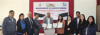 गुरुग्राम विवि. के छात्र कर सकेंगे फ्री ऑनलाइन डिस्टेंस कोर्स, अमेरिका की सैलर एकेडमी  के साथ हुआ एमओयू