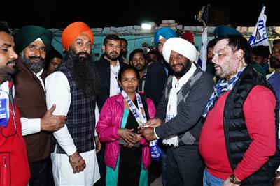 जगतपुरा की बंत कालोनी में भी कुलवंत सिंह को मिला समर्थन