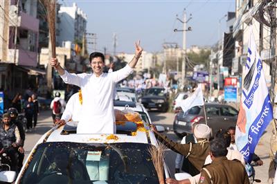 पंजाब की राजनीतिक गंदगी को आप का झाड़ू करेगा साफ:राघव चड्ढा