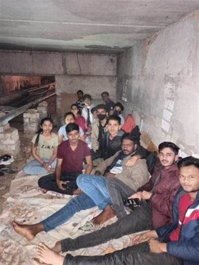 Braving 1 degree Celsius, Indian students find shelter in Ukraine schools