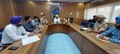  विधायक डॉ. चरणजीत सिंह ने की कानून और न्याय व्यवस्था की समीक्षा