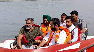  वाटर स्पोर्ट्स के केंद्र के रूप में स्थापित होगा रूपनगर :   मीत हेयर