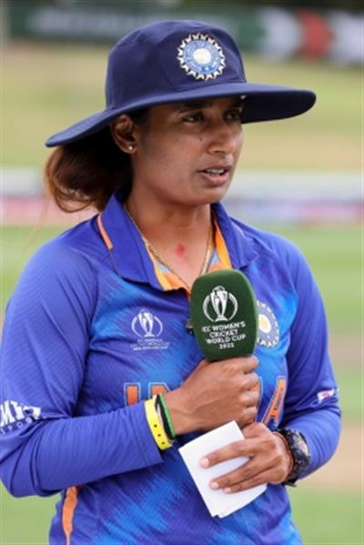 ICC congratulates Mithali Raj for an outstanding career