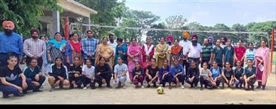 लुठेड़ी स्कूल में जोनल गेम्स का आयोजन