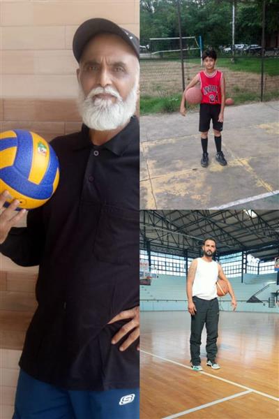 IN FATEHGARH SAHIB, FOUR PLAYERS FROM THREE GENERATIONS OF THE SAME FAMILY ARE PARTICIPATING IN GAMES