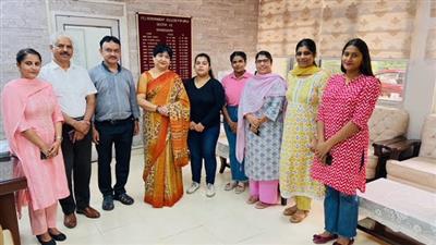 स्नातकोत्तर राजकीय कन्या महाविद्यालय सेक्टर 42 की तीन छात्राओं का पंजाब यूनिवर्सिटी, चंडीगढ़ की मेरिट सूची में शीर्ष स्थान
