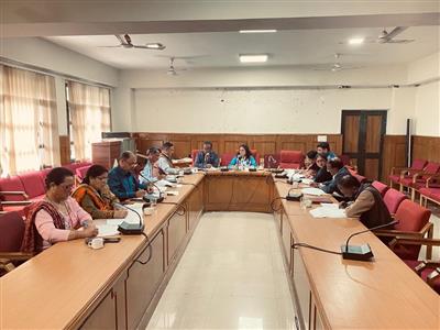 ज़िला कल्याण समिति की बैठक आयोजित