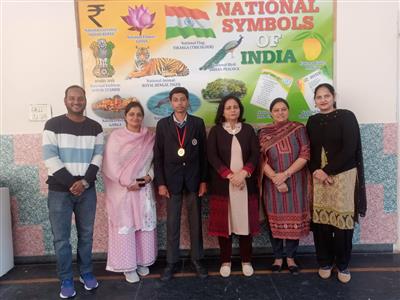  स्केटिंग प्रतियोगिता में एंजल्स वर्ल्ड स्कूल मोरिंडा के छात्र ने स्वर्ण पदक जीता