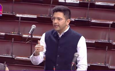 AAP MP Raghav Chadha demands ban on flights from China, seeks discussion in Parliament on Covid-19 