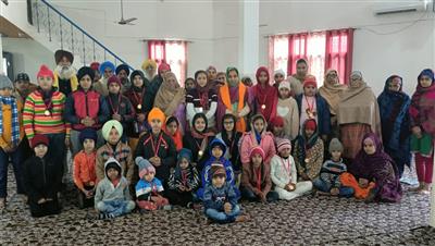  गांव बड़वाली में तीन दिवसीय गुरमती प्रशिक्षण शिविर का आयोजन किया 