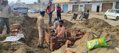 AMAN ARORA'S VISIT IMPACT: DILAPIDATED MATERIAL AT SUNAM MODERN VENDING ZONE REPLACED