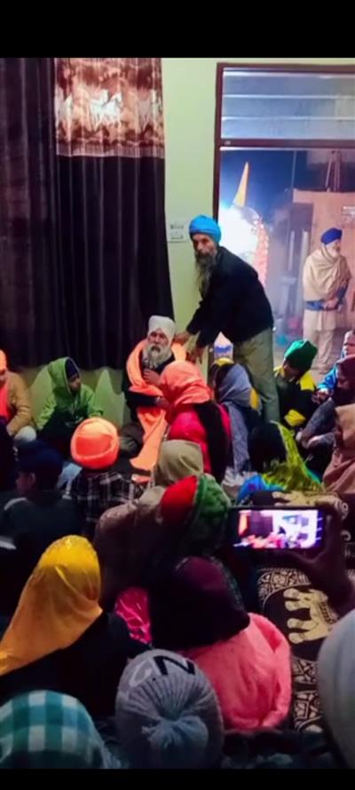 गुरमति प्रचार फ्रंट वेलफेयर सोसायटी पंजाब द्वारा बड़वाली में दो दिवसीय अमृत वेला कार्यक्रम का आयोजन किया