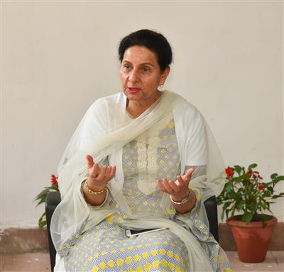  Preneet Kaur replies to show cause notice by INC