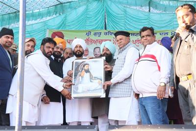 गुरु रविदास राष्ट्रीय सेवा दल मोरिंडा ने धार्मिक एवं सांस्कृतिक मेले का आयोजन किया