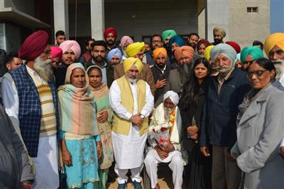 FREEDOM FIGHTERS AN ASSET FOR THE NATION: CHETAN SINGH JAURAMAJRA