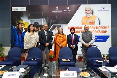INDIA’s APPRENTICESHIP MISSION:  WITNESSED 2-FOLD INCREASE IN APPRENTICES IN THE LAST 5 YEARS