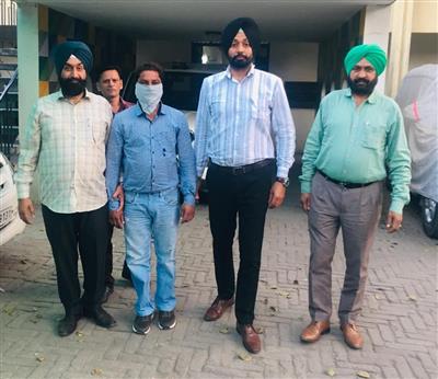 Vigilance Bureau arrests MC Nambardar for taking bribe Rs 1,000