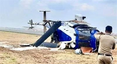 कोच्चि में तटरक्षक बल का हेलीकॉप्टर दुर्घटनाग्रस्त