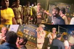 पहलवानों का आरोप : 'नशे में दिल्ली पुलिस के अफसरों ने धक्का दिया, गाली दी'