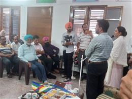 Cabinet Minister Anmol Gagan Mann listened to the problems of the people from different wards of Kharar city and solved most of the issues on the spot