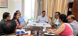 ACS TO CM ASKS OFFICERS TO GEAR UP FOR EXPEDITING CONSTRUCTION ON PRESTIGIOUS DR BR AMBEDKAR STATE INSTITUTE OF MEDICAL SCIENCES
