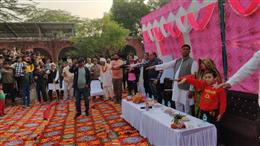 जन-जन को मिल रहा है विकसित भारत संकल्प यात्रा जनसंवाद आयोजन का लाभ-विधायक संजय सिंह