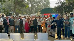 नगर निगम गुरूग्राम के वार्ड-20 व 27 पहुंची विकसित भारत-संकल्प यात्रा