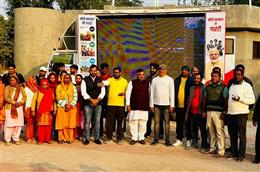 भाजपा नेता जीएल शर्मा ने गणमान्य व्यक्तियों के साथ किया विकसित भारत-संकल्प यात्रा, जनसंवाद का स्वागत
