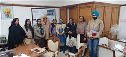 Dr.  Baljit Kaur holds meeting with Anganwadi Union: Assured to solve legitimate demands