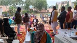  राष्ट्रीय अल्पसंख्यक आयोग की सदस्य सैय्यद शहजादी ने पटौदी में की जनसुनवाई