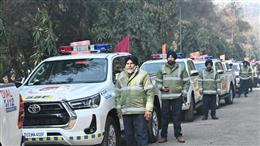 144 Hi-tech vehicles of SSF to man 5500 kilometres roads in the state