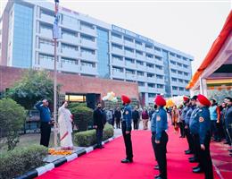 75TH REPUBLIC DAY CELEBRATED WITH PATRIOTIC SPIRIT AT AAYAKAR BHAWAN, CHANDIGARH