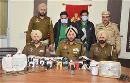 PUNJAB POLICE ARREST TWO ‘BIG FISH’ AMONG FIVE DRUG SMUGGLERS FROM AMRITSAR