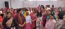 अंतरराष्ट्रीय महिला दिवस के उपलक्ष्य में जिला स्तरीय लखपति दीदी सम्मेलन आयोजित, पूर्व सांसद डॉ सुधा यादव रही मुख्यातिथि