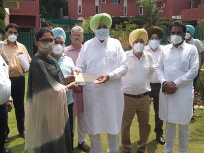 Balbir Sidhu issues appointment letter to Pharmacy officers and Class-IV