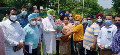 ਪੰਜਾਬ ਸਰਕਾਰ ਸਿਹਤ ਕਾਮਿਆਂ ਦੀ ਬਿਹਤਰੀ ਲਈ ਵਚਨਬੱਧ: ਬਲਬੀਰ ਸਿੱਧੂ 