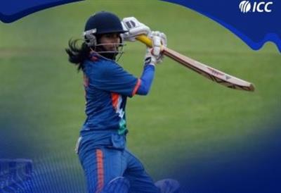 England-India Women one day : Mithali going strong after 22 years, scores 72 to take India to 201/8