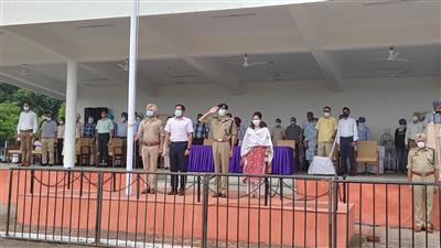 Full dress rehearsal held for Independence Day function at Govt College Mohali