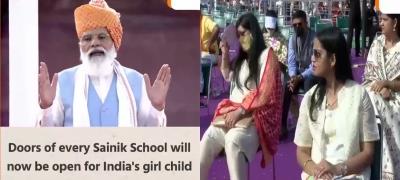 Doors of Sainik schools to open for girls also: PM