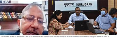 ’ सिंचाई एवं जल संसाधन विभाग के एसीएस देवंेद्र सिंह ने वीडियो कांफ्रेंस से की जल शक्ति अभियान के तहत करवाए जा रहे कार्यों की समीक्षा